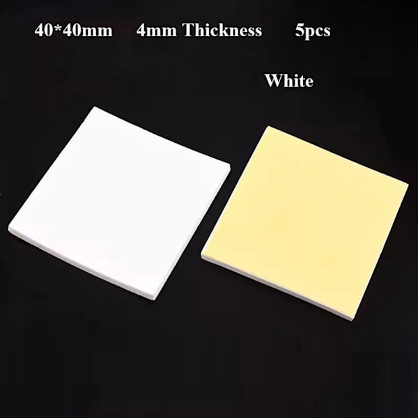 1/5 stk Semiconductor Cooling Pad DIY isolasjon bomull 1 1 1