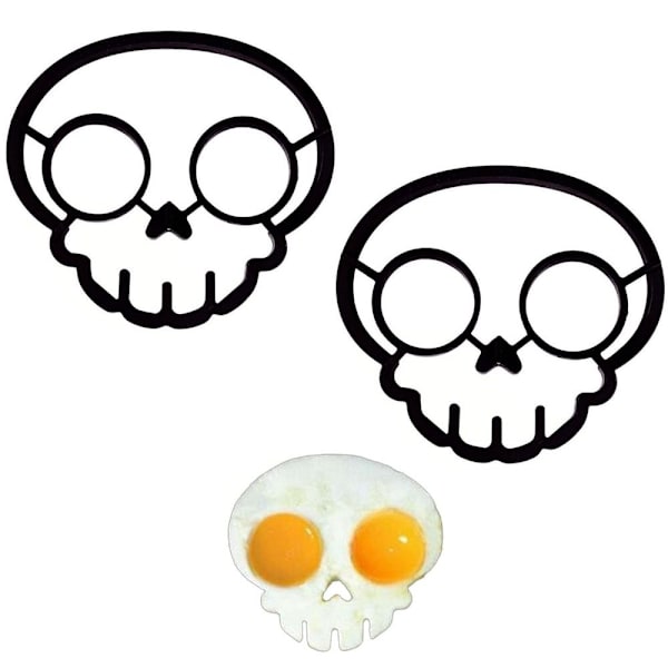 2 stk Stegeæg Form Pandekage Ring Omelet Form
