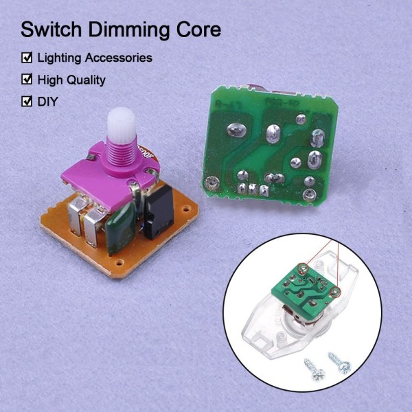 Lampedæmpningskontakt Core Dimmer Switch 110V1A 1A 110V1A