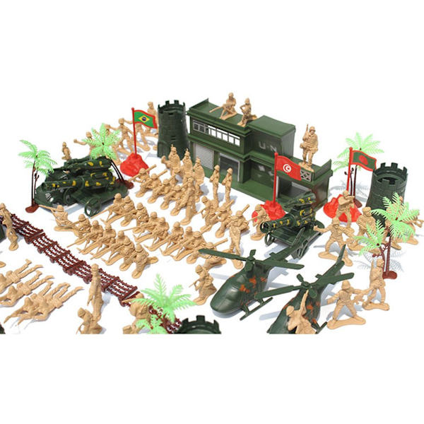 188kpl Military Playset Soldier Model Miesten leikkisetit