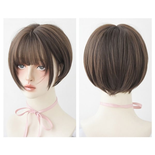 Short Wig Bangs Wig 3 3 3