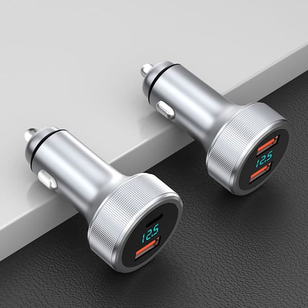 Bilopladerstik Hurtigoplader DOBBELT USB DOBBELT USB
