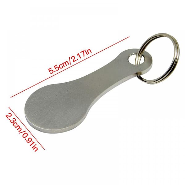 Handlevogn Token nøkkelring 01 01 01