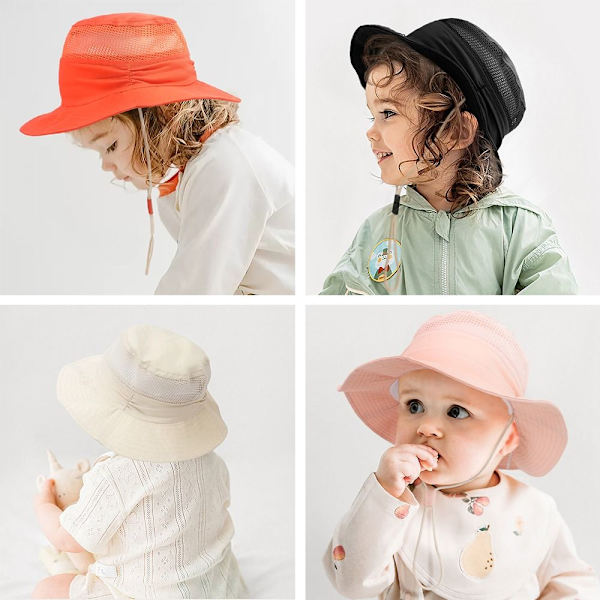 Bucket Hat Beach Cap VALKOINEN white