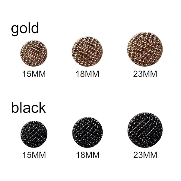 20st metallknappar skjortaknappar GULD 23MM20ST 20ST gold 23MM20pcs-20pcs