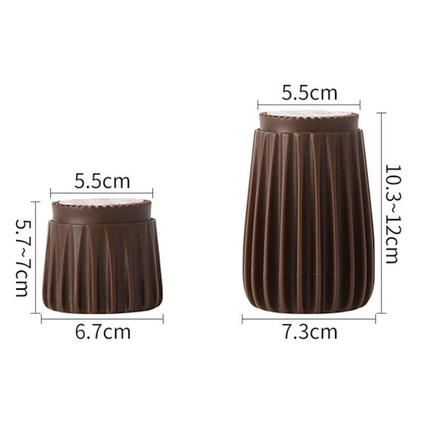 2ST Sängram Fast sängstöd BRUN S brown S