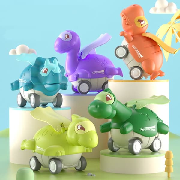 Trykk Dinosaur Leke Bil Leke PTEROSAUR PTEROSAUR Pterosaur