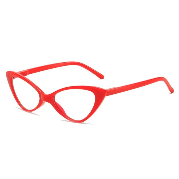 Anti-blått lys lesebriller Runde briller RØD STYRKE Red Strength 200