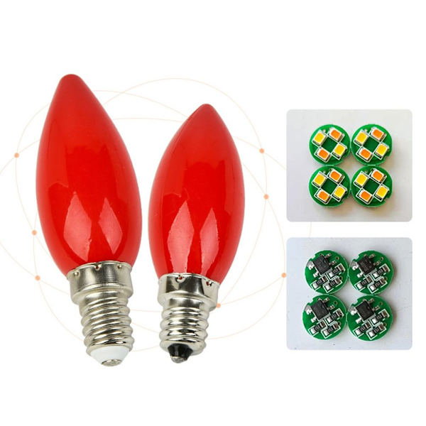 rött ljus Light deity bordslampa E14 E14 E14