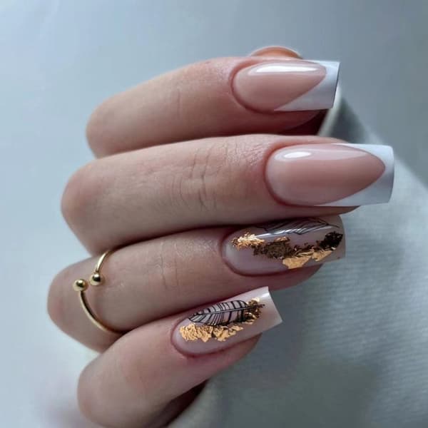 24st False Nails Long Square W462 W462 W462