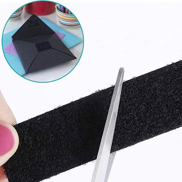 Kardborrremsor Industriell Strength Sticky Back Fästelement