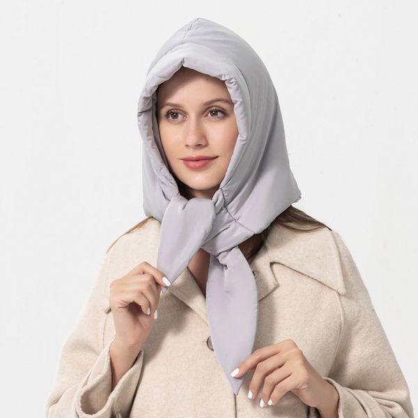 Talvihuivi Winter Windproof Hat HARMAA grey