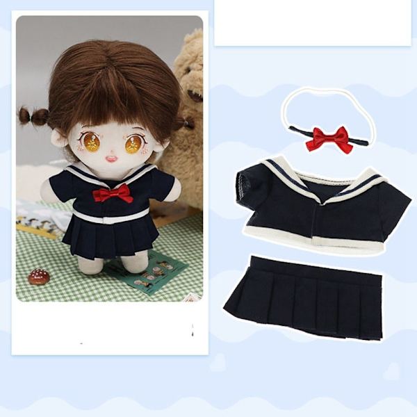 Doll Clothes T-paita Mekko SININEN Blue