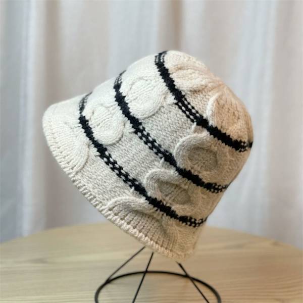 Bucket Hat Winter Beanie BEIGE beige