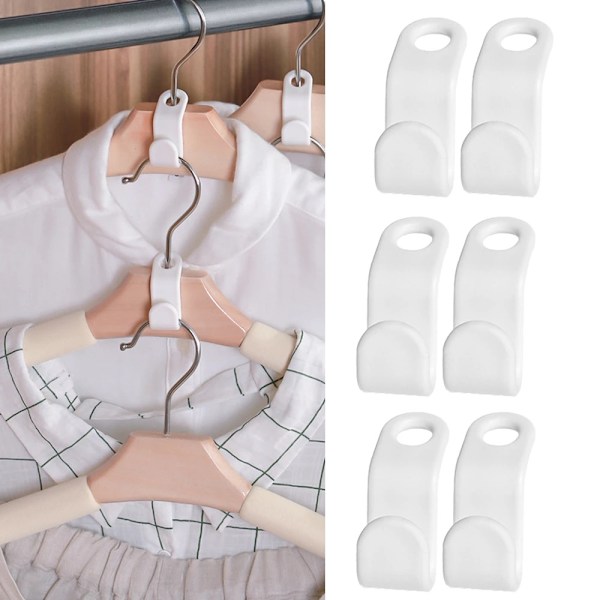 20-pack Klädhängare / Krok för hängare-Spara plats i garderoben