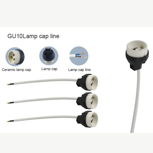 GU10 Bulb Base Lamphållare 18CM 18CM 18cm