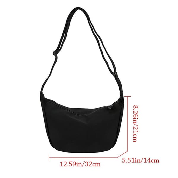 Axelväska Crossbody-väskor SVART black