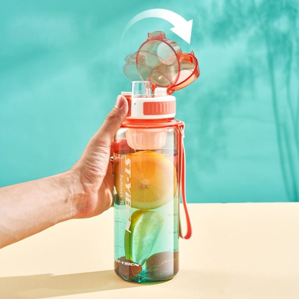 Vattenflaska Studentvattenkopp BLÅ 850ML 850ML Blue 850ml-850ml