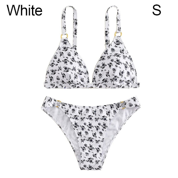 Badedragt Split Badetøj HVID S white S