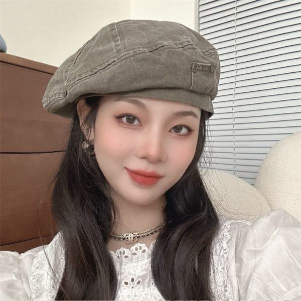 Berets Hat Painter Cap VALKOINEN white