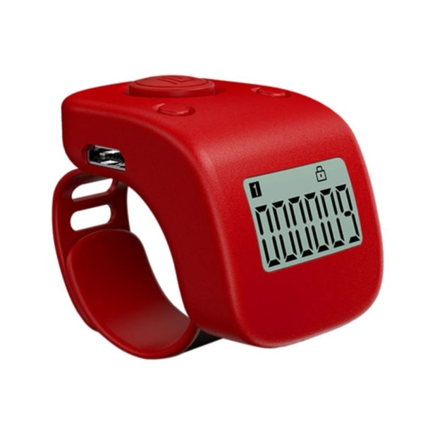 Mini Finger Counter LCD SVART black