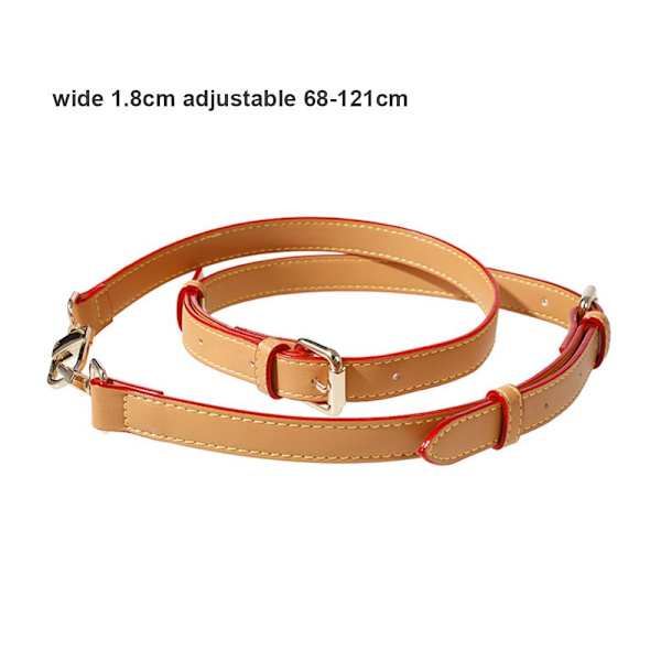 Handväska i äkta läder Axelrem Crossbody 07 07 07