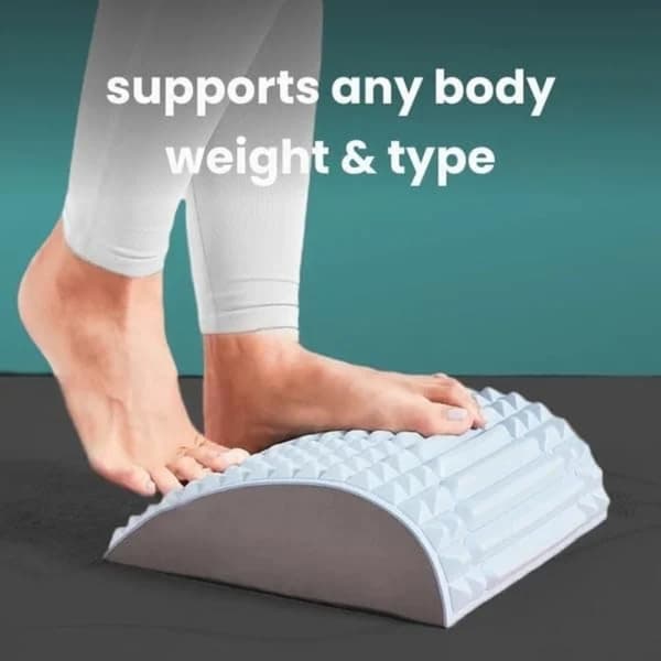 Lumbar Back Massager Cervical Memory Kudde BLÅ blue