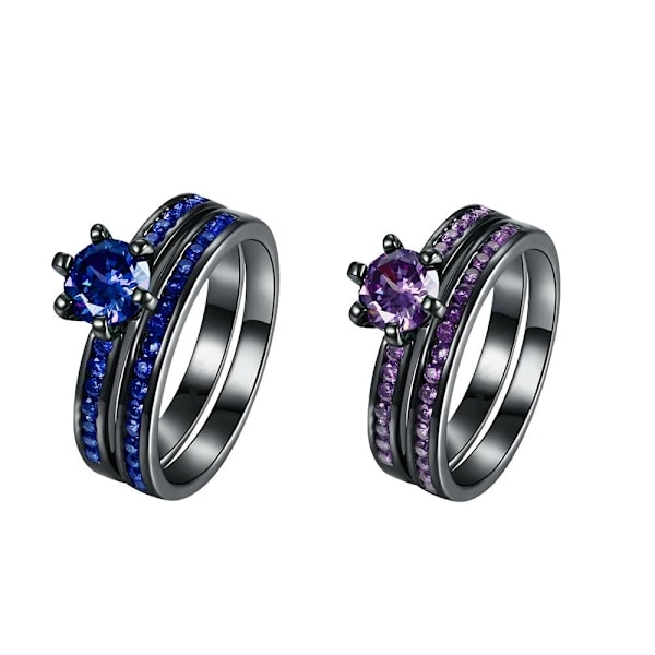 Sormus Diamond Alloy Sormus PURPURIA NO.8 NO.8 Purple No.8-No.8