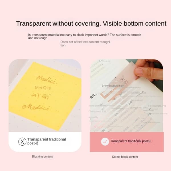 Memo Pad Sticky Notes -hakemistotarrat