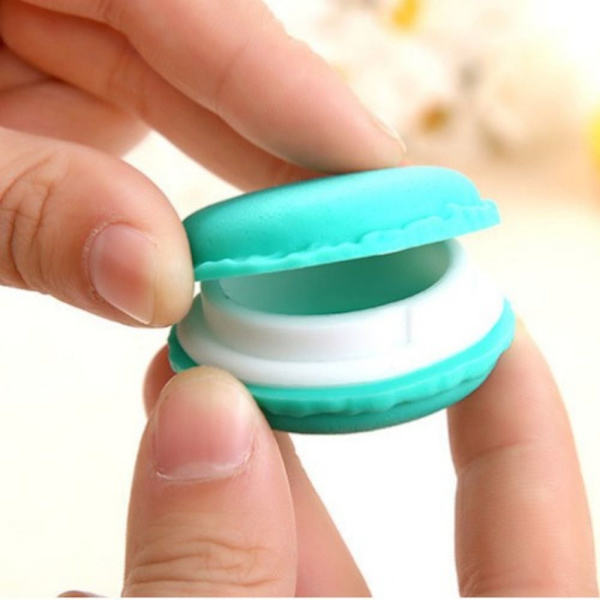 6kpl/erä Macarons Säilytyslaatikko Pakkauslaatikko VAALEENVIHREÄ light green