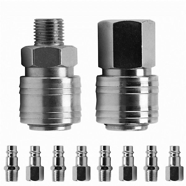 10/20 stk. Luftslangefitting Luftkompressorforbindelse 20 STK 20pcs