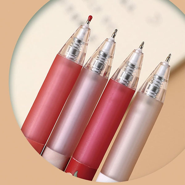 Gel Ink Penne Flower Retractable Penne 4 Stk