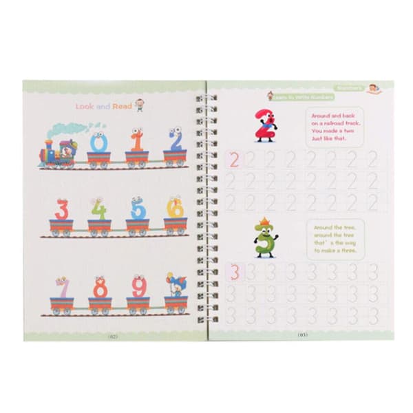 Magic Practice Copybook Magic handskrift Copybook Practice