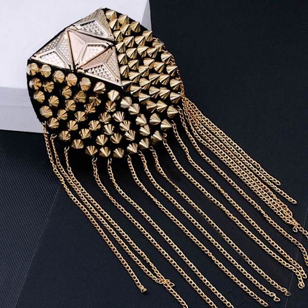 Tofs Epaulett Brosch GULD STYLE 1 STYLE 1 Gold Style 1-Style 1