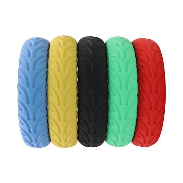 Solid gummidäck till Xiaomi Mijia M365 RED red