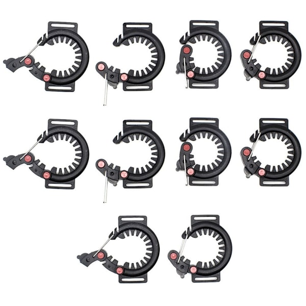 5/10 st Sportvattenkokare Spänne Plast Vattenkokare Spänne 10PCS 10STK 10pcs