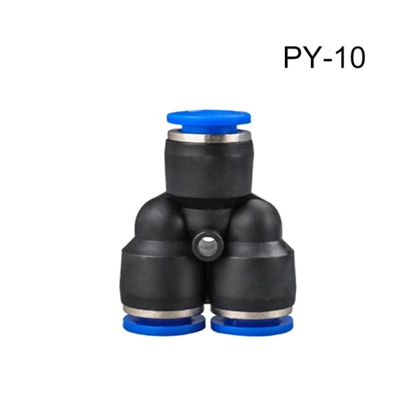 5 stk hurtigkobling pneumatisk beslag 5 stk PY-10 5 stk 5pcs PY-10