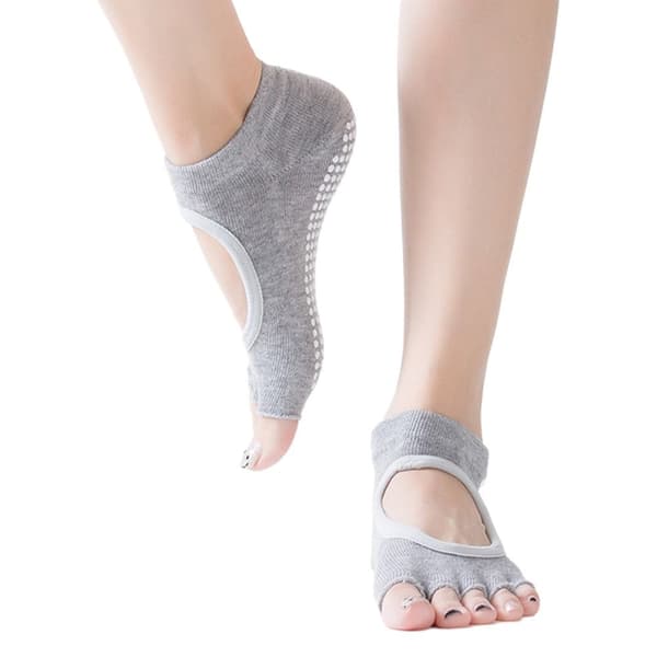 Yogastrumpor Dansstrumpor MÖRKGRÅ STYLE 2 STYLE 2 Dark grey Style 2-Style 2