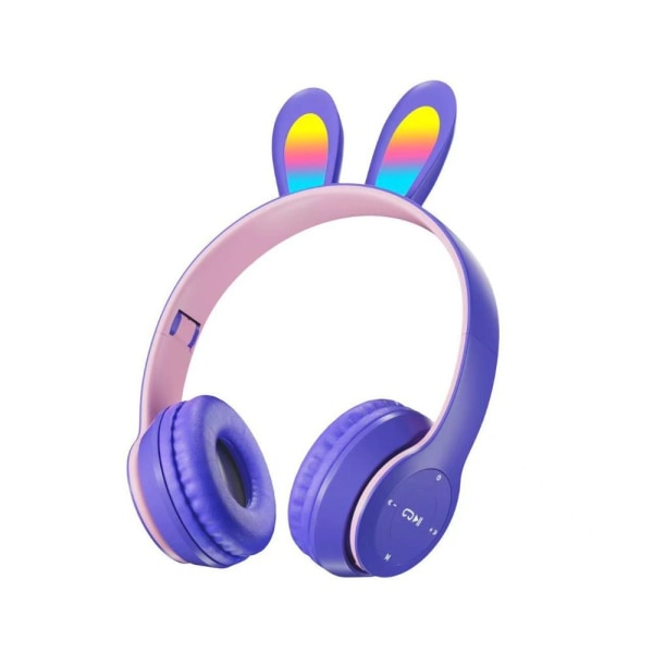 Trådløse øretelefoner Headset LILLA purple