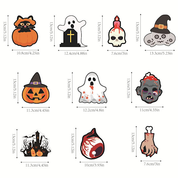 Halloween-banneri taustakoristeriipus C C C