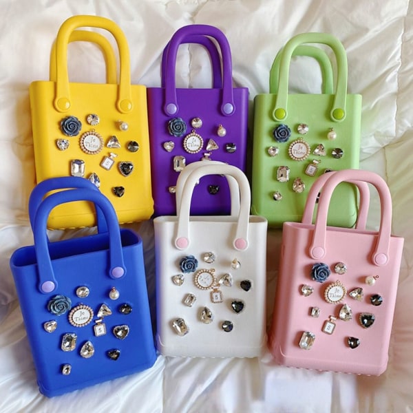 Cave Dot käsilaukku Jelly Beach Bag PURPLE purple