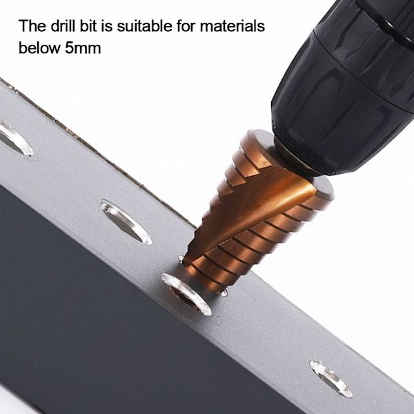 Trinnbor HSS 4-12MM-B 4-12mm-B
