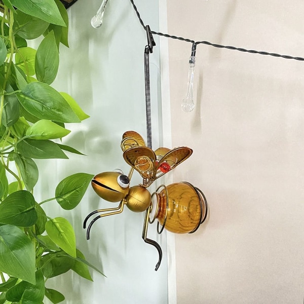 Firefly Dekor Lys Glødende Bugs GUL yellow