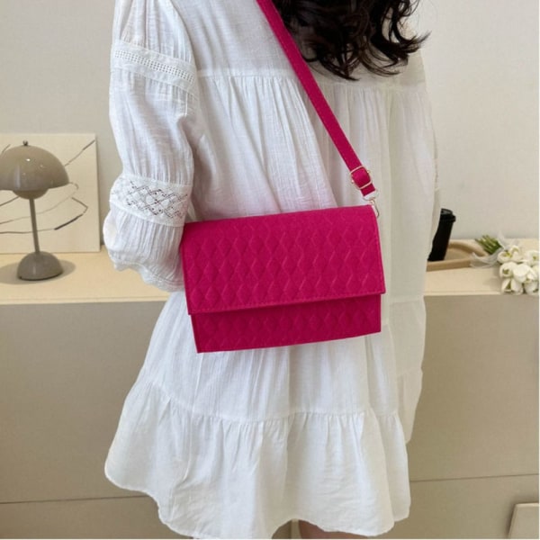 Crossbody Bag Firkantet Bag SVART black