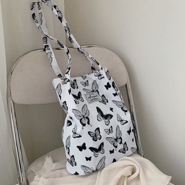 Afslappet mulepose Leopard skuldertaske 4 4 4
