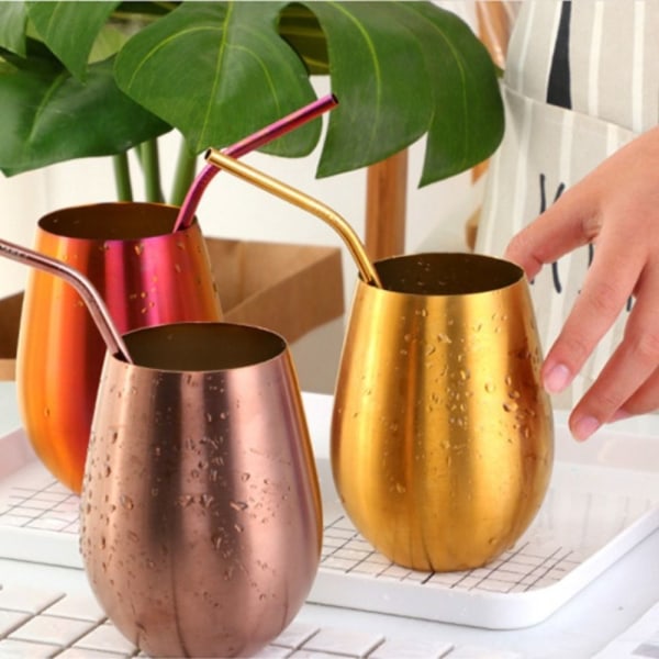 500ml Öl Vinkopp Juice Mjölkkopp GULD gold