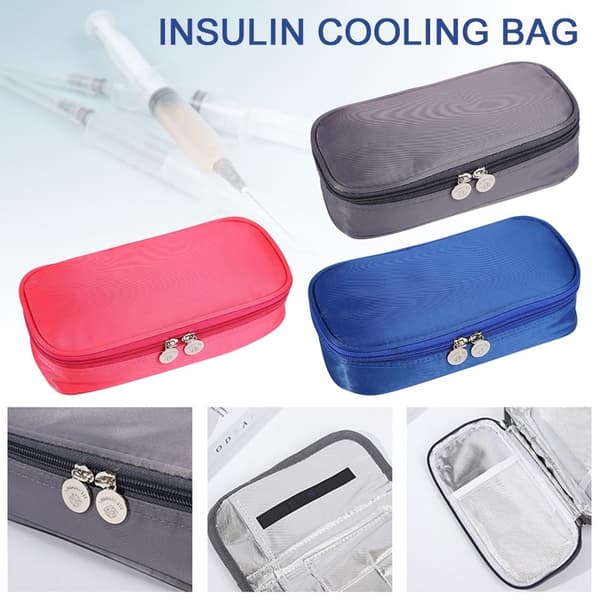 Insulin Kylväska Piller Protector BLÅ BLÅ blue