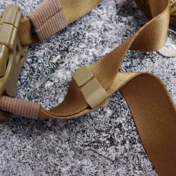 Molle Webbing Spænde Bælteende Clip KHAKI 5CM Khaki 5cm