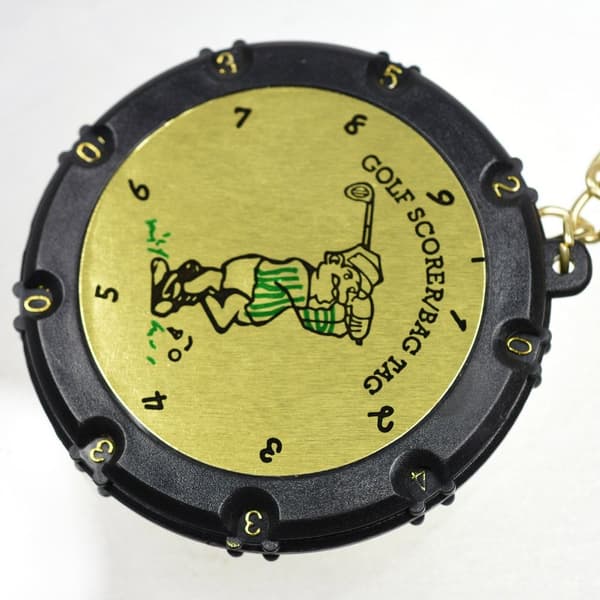 Golf Stroke Counter Golf Scoreer SILVER Silver