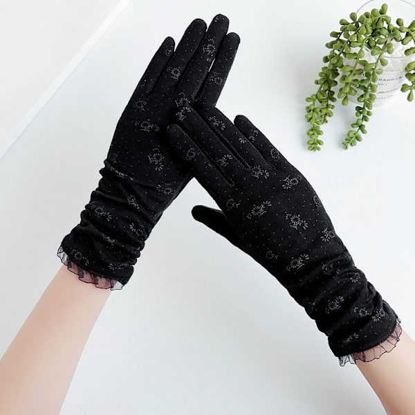 Sommarhandskar Vantar SVART black